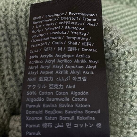 NA-KD Green Chunky Knit Balloon Long Sleeve High Neck Pullover Sweater Top Sz S - Picture 8 of 8